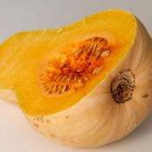 Photo of spaghetti squash.