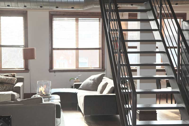 Photo of apartment interior.