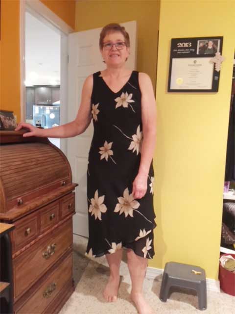 Cheryl Blake weight loss begins.