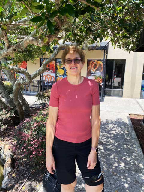Cheryl Blake weight loss in progress.